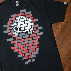 90s Metal Mulisha Brick Wall Street Graffi